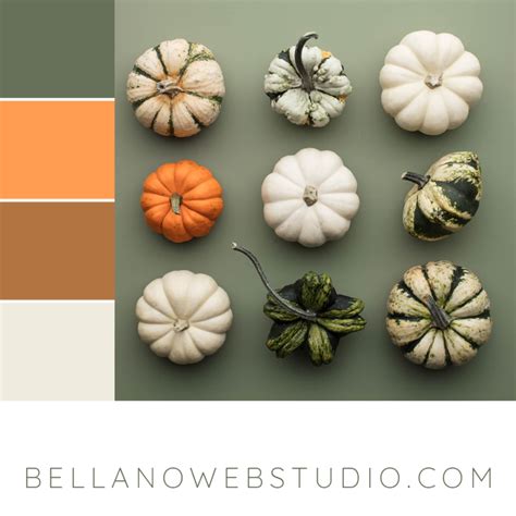 Fun October Color Palettes - Bellano Web Studio