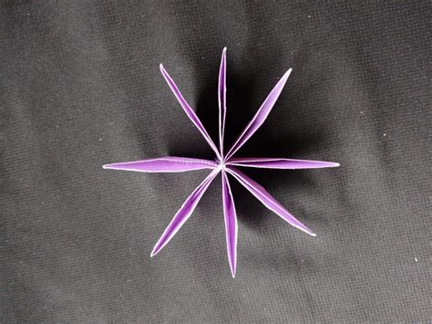 Fold An Easy Origami 8 Petal Flower