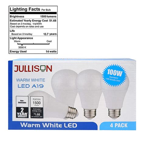 A19 | LED Light Bulb | JULLISON LED LLC