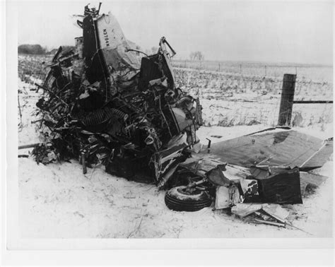 Buddy Holly plane crash - Harrowing images from tragic accident that rocked the music world 62 ...