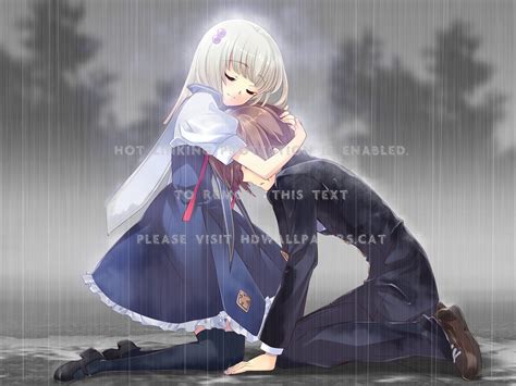 Anime Couple Rain Wallpapers - Wallpaper Cave