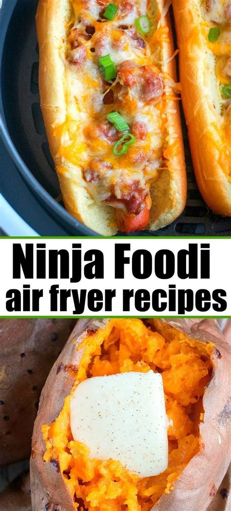 Best Ninja air fryer recipes for breakfast, lunch, dinner and dessert! If you have a Ninja Foodi ...