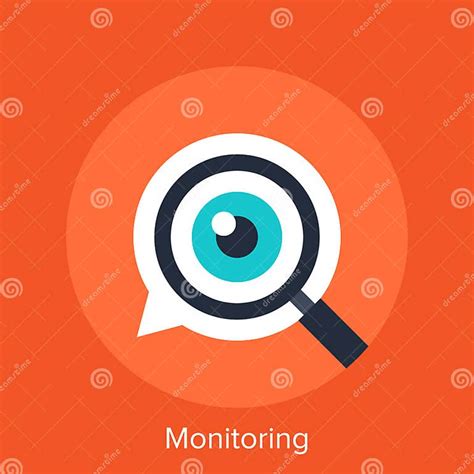 Monitoring stock vector. Illustration of performance - 49411160