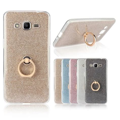 For Samsung Galaxy J2 Prime Case Transparent Soft TPU Case Glitter ...