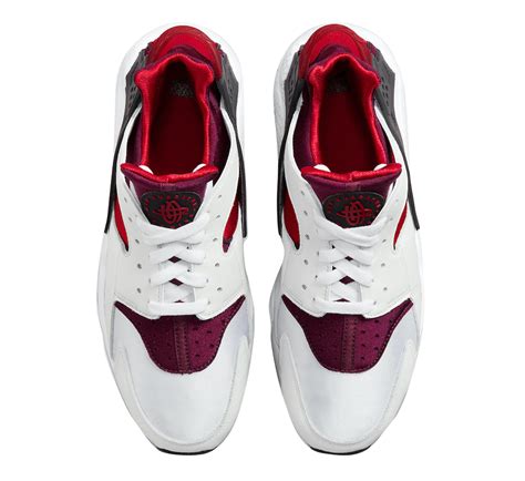 Nike WMNS Air Huarache White Wine Red DD1068-105 - KicksOnFire.com