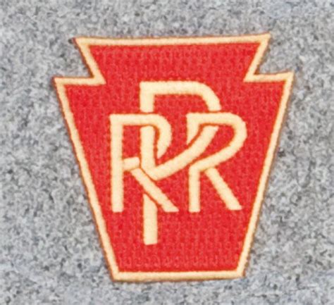 Pennsylvania Railroad Logo Patch - Schrader's Railroad Catalog