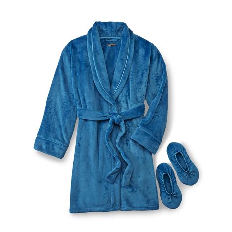 Covington Women's 2 Pc Robe and Slipper Set