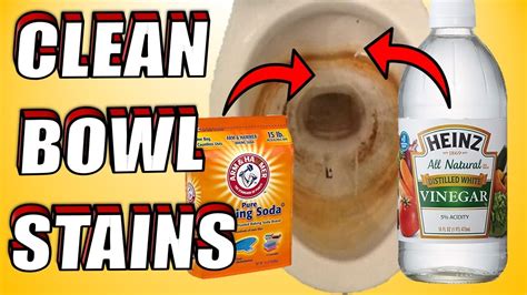 How to Clean Toilet Bowl Stains With Baking Soda & Vinegar