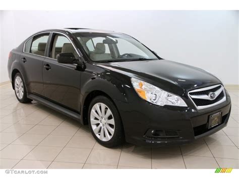 2011 Crystal Black Silica Subaru Legacy 2.5i Limited #96718504 | GTCarLot.com - Car Color Galleries