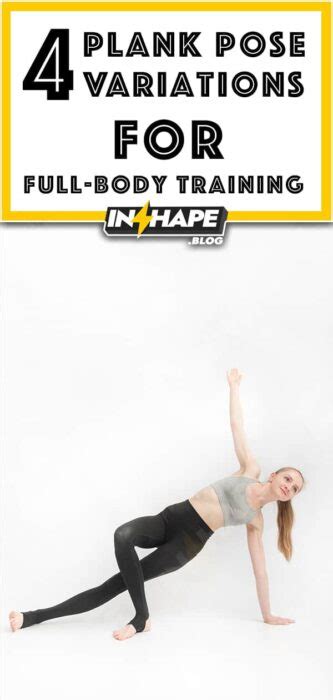 4 Plank Pose Variations for Full-body Training - Be in shape