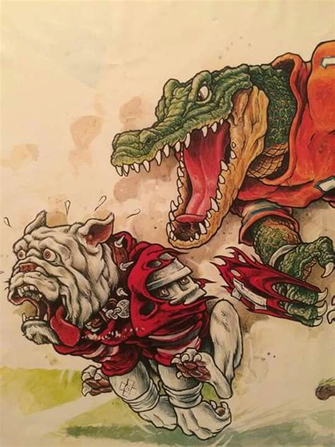 GATORS VS. BULLDOGS | Florida gators wallpaper, Florida football, Flordia gators
