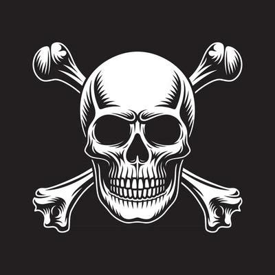 Skull And Crossbones Vector Art, Icons, and Graphics for Free Download