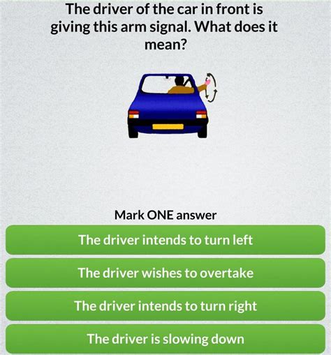 Driving Test Success on Instagram: “Do you know what this arm signal means? #theorytest #theory ...