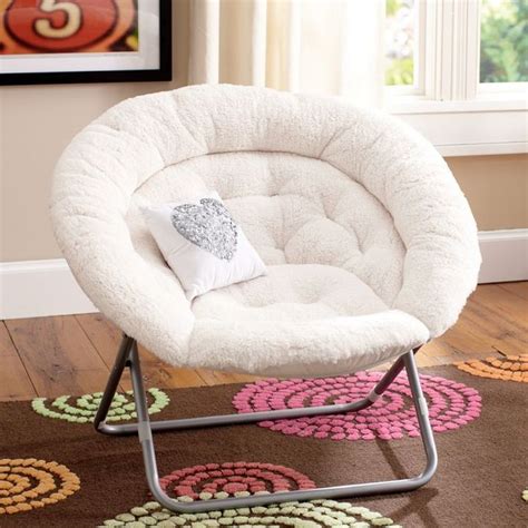 Cozy Round Reading Chairs for Home Reading Room