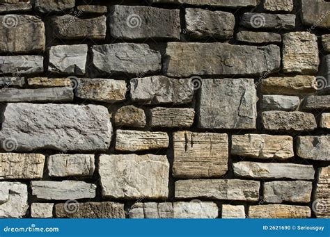 Cut Stone Wall Detail Stock Photo - Image: 2621690