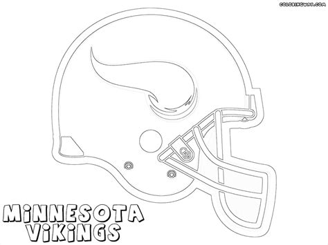 vikings football helmet drawing - illpreparedmom