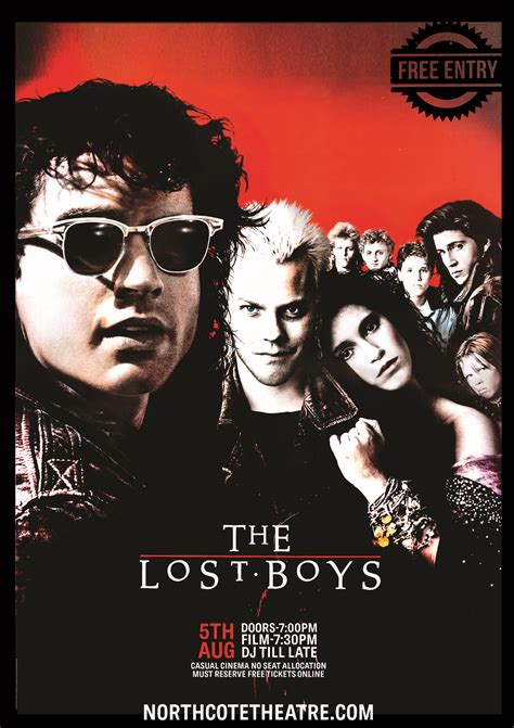 Buy THE LOST BOYS (FILM SCREENING) - FREE ENTRY tickets, VIC 2023 | Moshtix