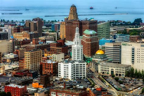 Downtown Buffalo Photograph by Mountain Dreams - Pixels