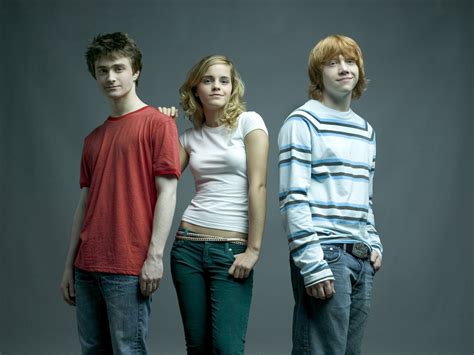 Emma Watson Daniel Radcliffe Harry Potter Cast Wallpapers | HD Wallpapers | ID #197