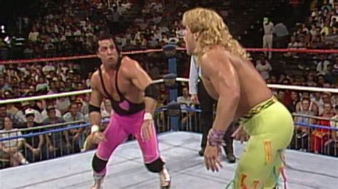 Bret Hart vs. Shawn Michaels: Wrestling Challenge, Feb. 11, 1990 | WWE