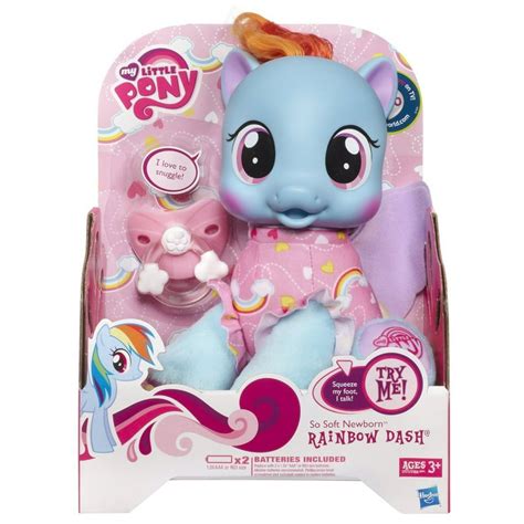 My Little Pony So Soft Newborn Rainbow Dash Doll - Walmart.com - Walmart.com