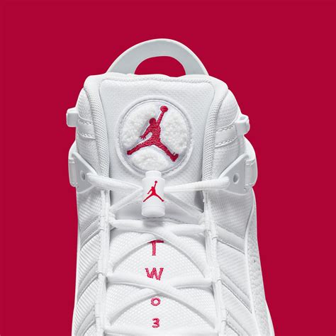 Jordan 6 Rings White Red 322992-116 | SneakerNews.com