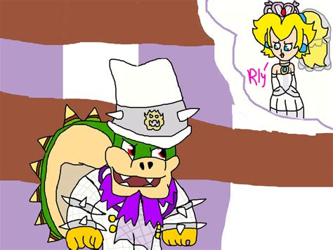 Bowser and Peach by Daracoon911 on DeviantArt