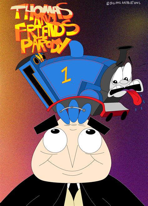 Thomas and Friends Parody Poster by flipflopfrogleap on Newgrounds