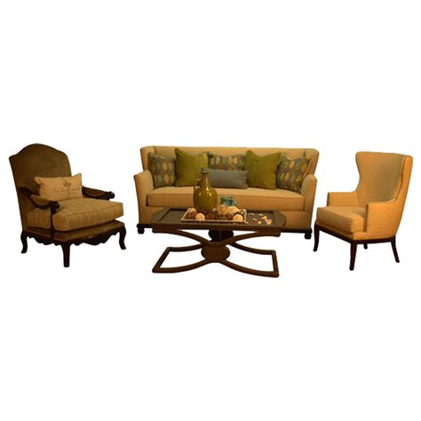 Kayhan 4 Piece Living Room Furniture Set | Sigla Furniture