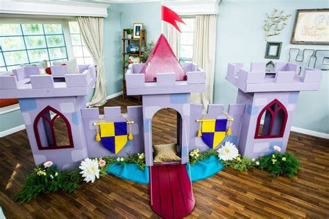 Home & Family’s DIY Cardboard Castle Playhouse