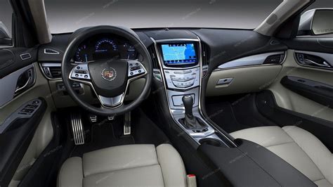 Cadillac ATS Sedan 2013-UP full interior dash kit, For Models With 8 ...