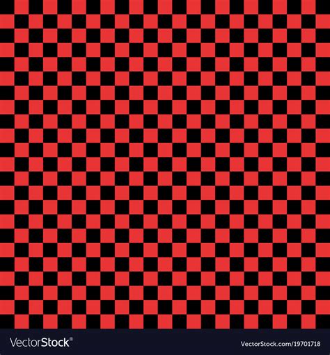 Black and red checkered background Royalty Free Vector Image