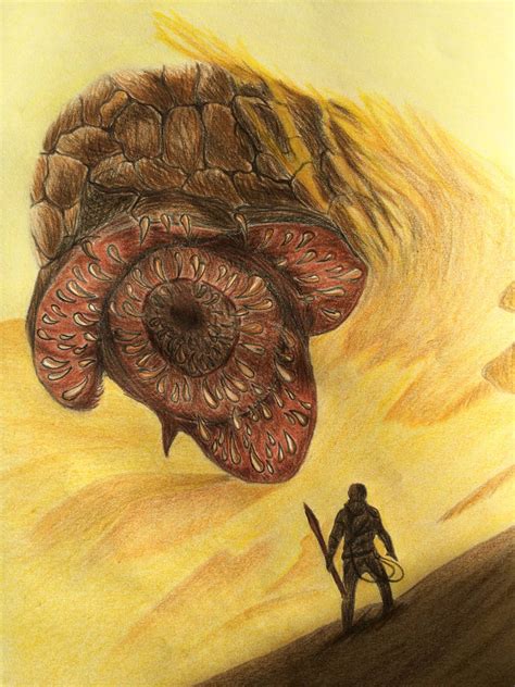 Dune Sandworm by meneiyos on DeviantArt