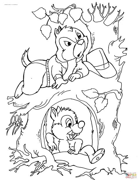 In The Tree coloring page | Free Printable Coloring Pages Tree Coloring Page, Colouring Pages ...