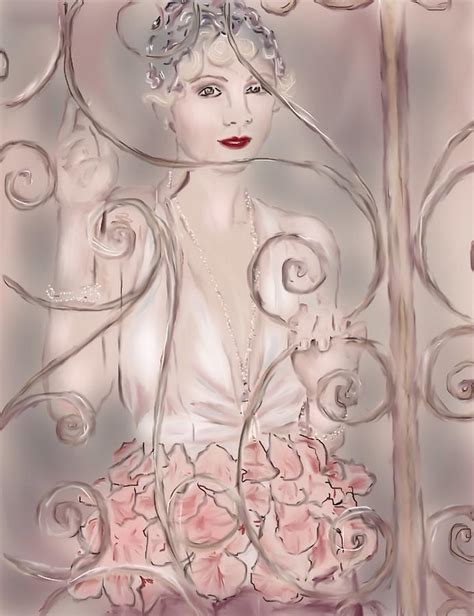 Daisy Buchanan Digital Art by Allison Lowery - Fine Art America