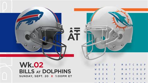 Bills at Dolphins Week 2 | How to watch, listen, and stream