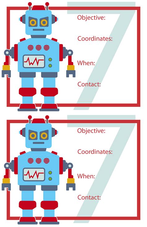 Robot Birthday Party | Wendolonia