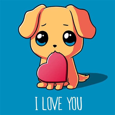 Puppy Love t-shirt TeeTurtle | Cute kawaii drawings, Puppy drawing, Cute animal drawings