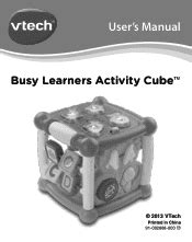 Vtech Busy Learners Activity Cube - Pink Manual