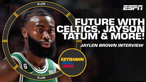 Jaylen Brown on his future in Boston, relationship with Jayson Tatum ...