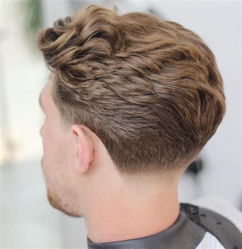 50 Statement Medium-Length Hairstyles for Men | Mens hairstyles, Wavy hair men, Tapered haircut