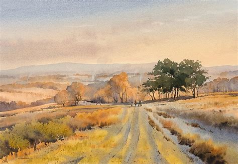 Oliver Pyle Fine Art / Landscape Artist / Watercolour Painter | Watercolor art landscape ...