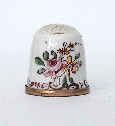 antique thimbles, porcelain thimbles, enamel thimbles | Thimbles, Collectible thimble, Antique ...