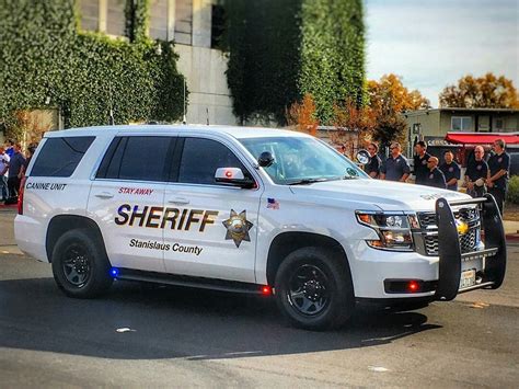 Stanislaus County (CA) Sheriff Canine Unit 2016 Chevy Tahoe Slicktop Us ...