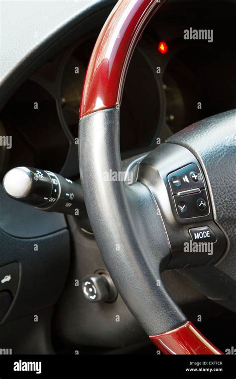 Interior details of a luxury sports car Stock Photo - Alamy