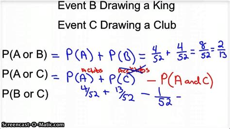 Addition Rules And Multiplication Rules For Probability Worksheet - Free Printable