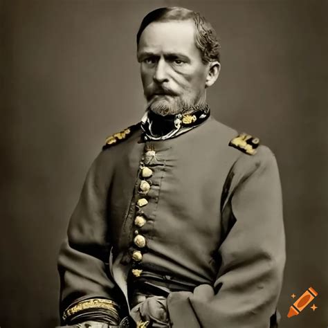 Portrait of a confederate states army officer