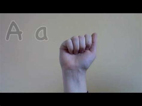 Alphabet Song in ASL - YouTube