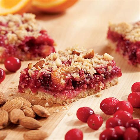 Cranberry-Orange Fruit Bars Recipe - EatingWell