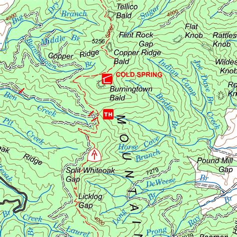 Nantahala National Forest (Nantahala Ranger District West) Map by US Forest Service R8 | Avenza Maps